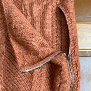 Infinity Alpaca Scarf with Zipper